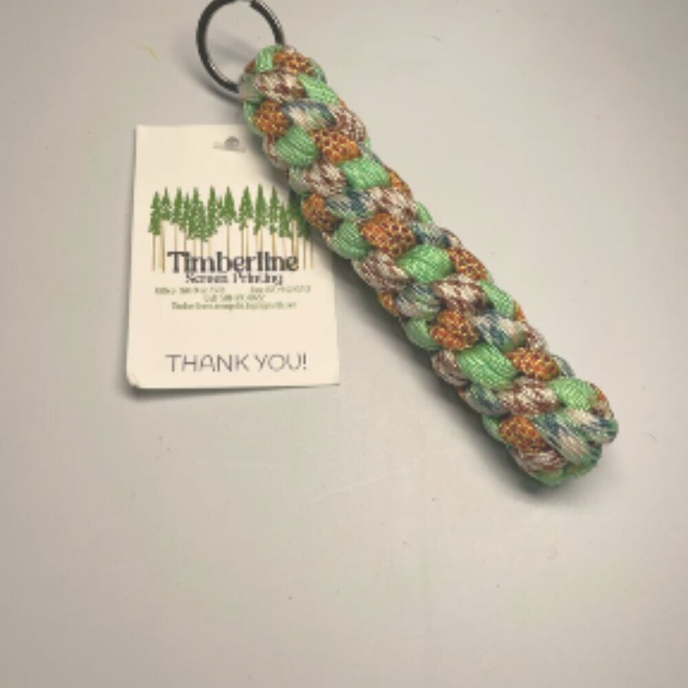 PARACORD: KEY CHAIN SWEET FALL, ANTIQUE, SUPERNOVA & MINT
